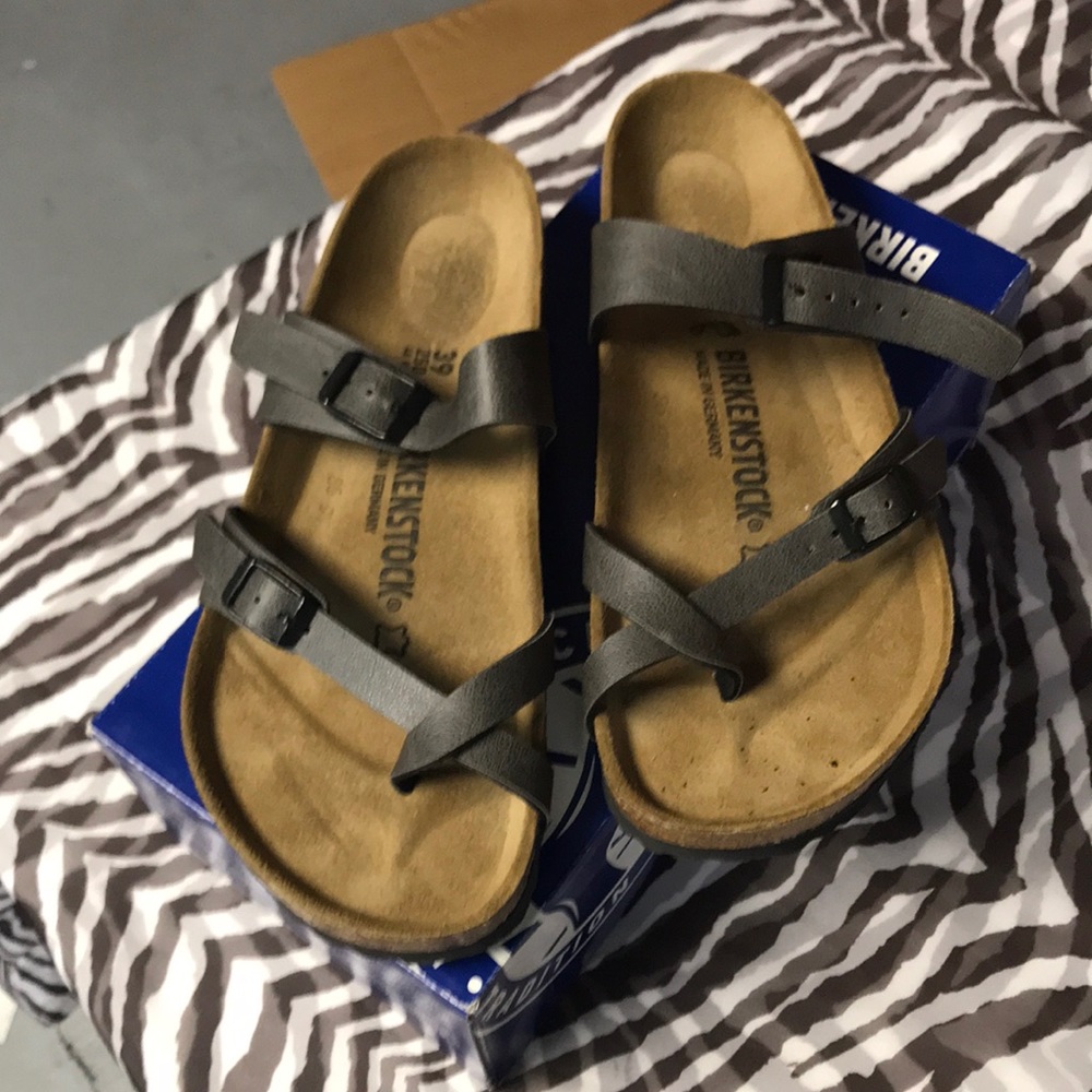 New Birkenstock women’s sandals.